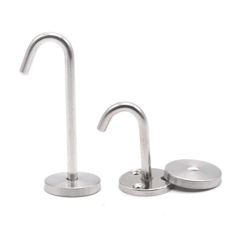 Stainless Steel Ceiling Hooks Wall Hooks with Screws Heavy Duty