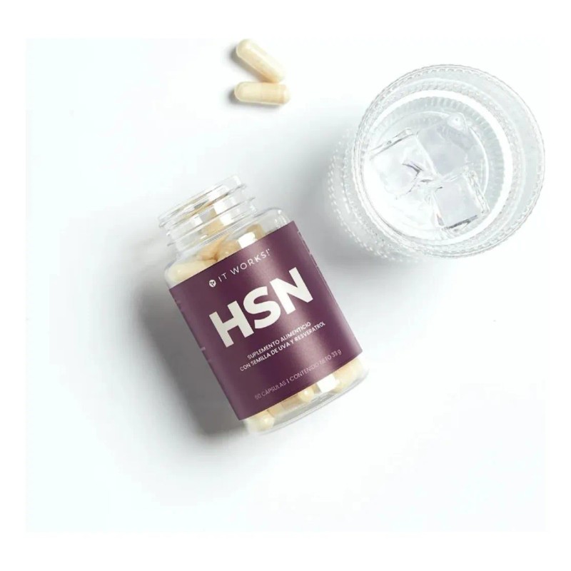 Suplemento Nutricional It Works HSN Colágeno Biotina Capletas Cabello Piel