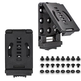 Belt Clip Attachment for Holsters, Mag Pouch Clips Belt Accessories, Knife Sheaths Tactica Belts Adapter and More