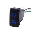 WeiSen Push Switch with Fog Lights Symbol Blue Backlight ON-Off