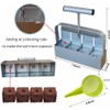 Handheld Soil Blocker Tool Kit – 4 Cell 2 Inch
