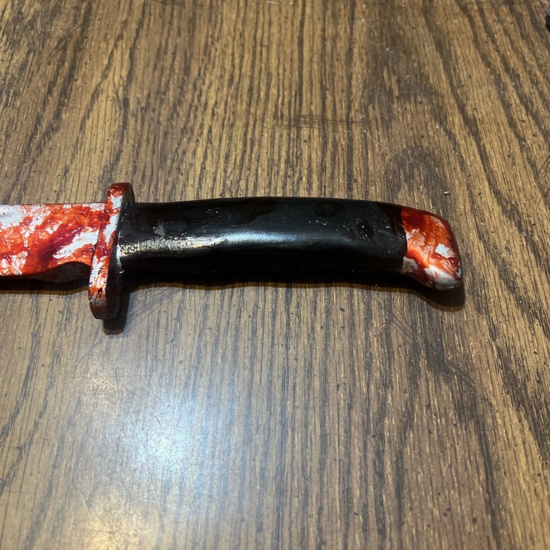 Ghostface scream “Bloody Large Full size Version” Foam knife prop