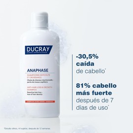 DUCRAY Anaphase Shampoo Anticaída y Crecimiento Para Caída Ocasional, 200ml