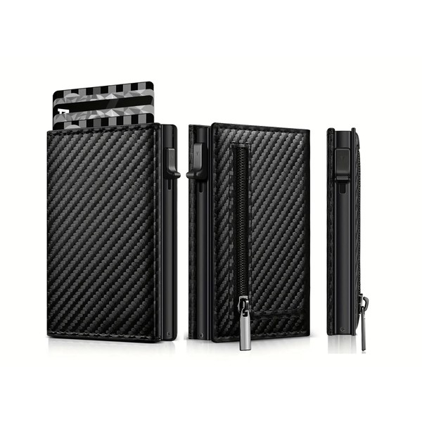 Galleriashop Credit Card Holder with RFID Protection - Slim Men's