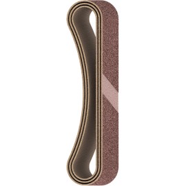 Bosch Accessories 2608606207 Sanding Belt for Wood, 40mm x 305mm, 80 Grit, Red