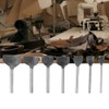 7Pcs Leather Craft Hole Punch Tool Half Round 1/4 Arch