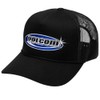 Volcom Men's Cheese Mesh Trucker Hat, Black Road