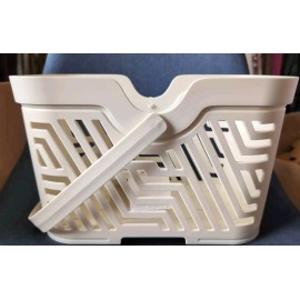 Mainstay NWT! Portable Shower Caddy cream