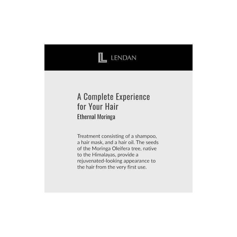 Lendan Oil Essences Ethernal Moringa Shampoo 100ml