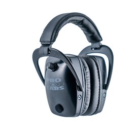 Pro Ears Pro Tac Slim ​Gold Ear Muffs, Military Grade Electronic Hearing Protection & Amplification, DLSC Tech, Made in USA