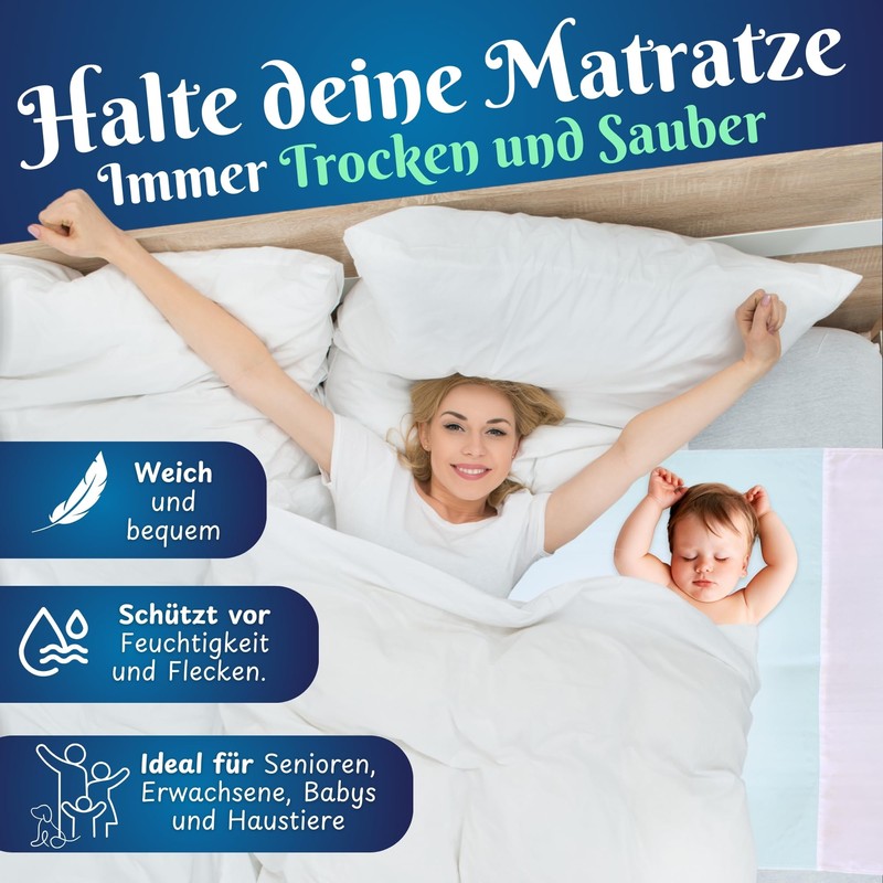 BestZings Bed Pads for Adults, Mattress Protector 60 x 90