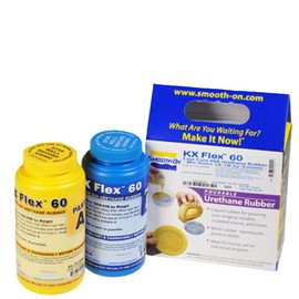 Smooth-On KX Flex 60 Pourable Urethane Rubber Elastomer Trial Size