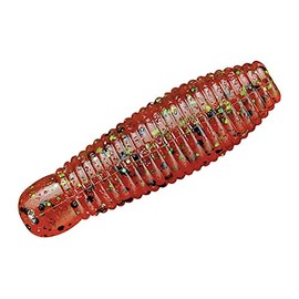 SMITH LTD Worm Gary Yamamoto Imo Glove 2.0 inches (50 mm), Approx. 0.2 oz (5.7 g), Pumpkin/Green & Black Flake #196 Lure