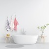 6 pcs Towel Clips, Metal Tea Towel Hooks with Woven