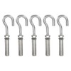 PATIKIL M8 Concrete Wall Hook, 5 Pcs 304 Stainless Steel
