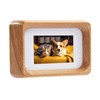 Kattepote 3 inch Wooden Mini Instant Photo Frames, with Mat