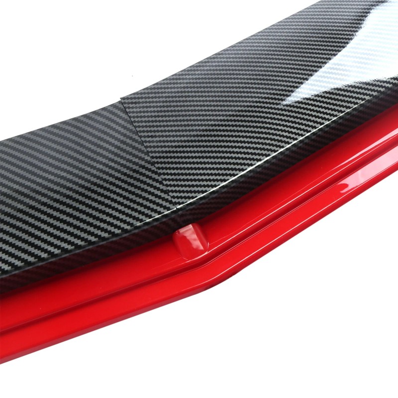 For Chrysler 300 2005-20 Front Bumper Lip Splitter Spoiler carbon