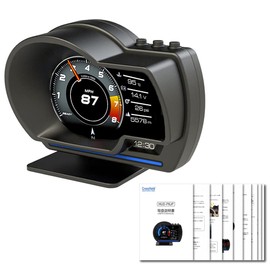 OBD Digital Meter, Crossfield HUD, OBD2 Compatible, Projection, Speedometer, Digital Meter, Japanese Instruction Manual Included, New Model, Near Future, Japanese Domestic Model P6JP