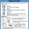 CLEARALIF Laundry Detergent Sheets, Up to 360 Loads, Fresh Linen,
