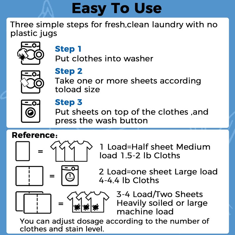 CLEARALIF Laundry Detergent Sheets, Up to 360 Loads, Fresh Linen,