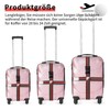 Suitcase Strap with Lock, Cross Suitcase Strap with Combination Lock,