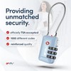 TSA Accepted Luggage Travel Lock, Advanced TSA008 core, Set-Your-Own Combination