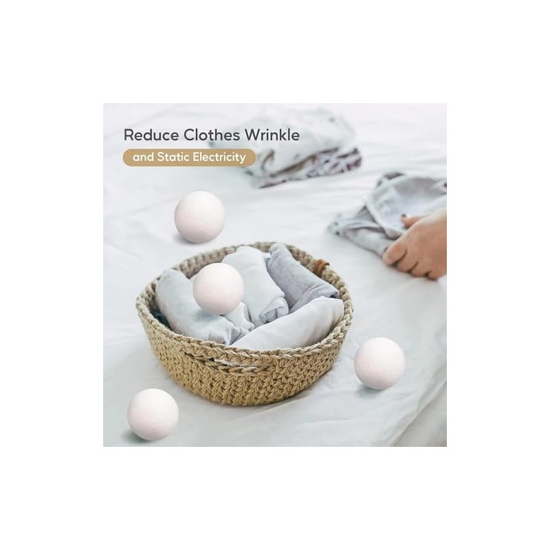 Dryer balls - efficient and environmentally friendly drying; dryer balls