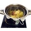 6QT Deep Fryer Set Stainless Steel Deep Fry Basket &