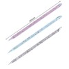 50 Pcs Crystal Cuticle Sticks, Double Heads Cuticle Pushers Sticks