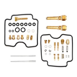 Anxingo Carburetor Rebuild Kit Replacement for Yamaha Raptor 660 660R YFM660R 2001-2005 Carb