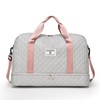 Lightweight Large Capacity Duffle Bag, Stylish Argyle Design, Perfect Carry