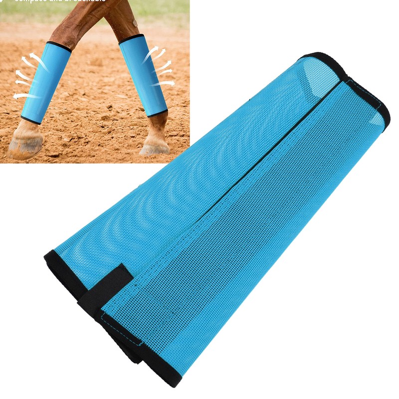 4Pcs Horse Fly Boots Breathable Comfortable Tear Resistant Fine Mesh