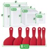 Bates- Drywall Repair Kit, 20 pcs, 2/4/6/8 Inch, Dry Wall