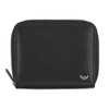 Golden Head Florence 2-Zip Billfold Black, black, Standard size, Modern