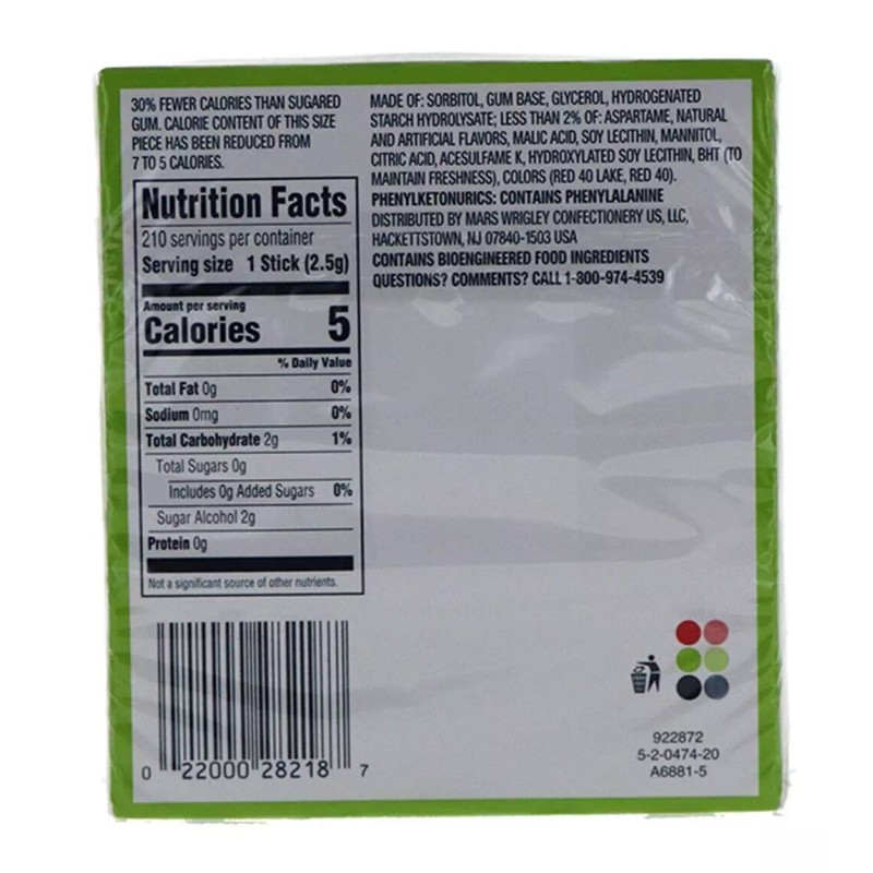 WRIGLEYS Extra Mega Pack Sweet Watermelon Chewing Gum 6 Count