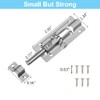 FATLODA 2 Pack Barrel Bolt Latch, 3 Inches Slide Latch