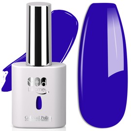 YTD Likomey Klein Blue Gel Nail Polish,15ml Salon Home DIY Manicure and Pedicure Fall Winter Soak Off UV Color Varnish,CS459