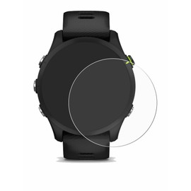 upscreen Scratch Shield Screen Protector compatible with Garmin Forerunner 255 Music - HD-Clear, Anti-Fingerprint