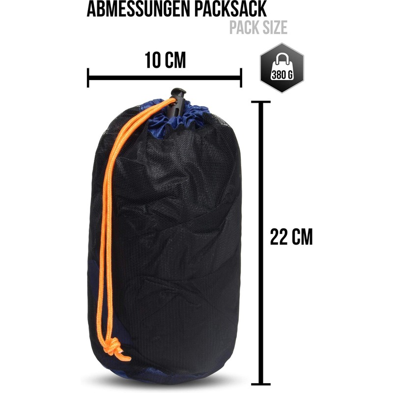 normani Sleeping bag cover bivouac bag - 100% wind and