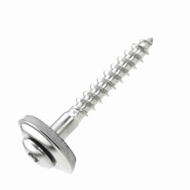 Screw Rebel Spengler Bolts, Stainless Steel A2, Inox with EPDM Washer, Diameter 15 mm TX 20, with CE Marking