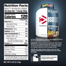 Proteína Dymatize ISO-100 Hidrolizada de 3 lb, Sabor Cocoa Pebbles                                                                                    