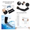 3pcs Mangas Elasticidad Protectora Uv Y Máscara Sombrero Sol