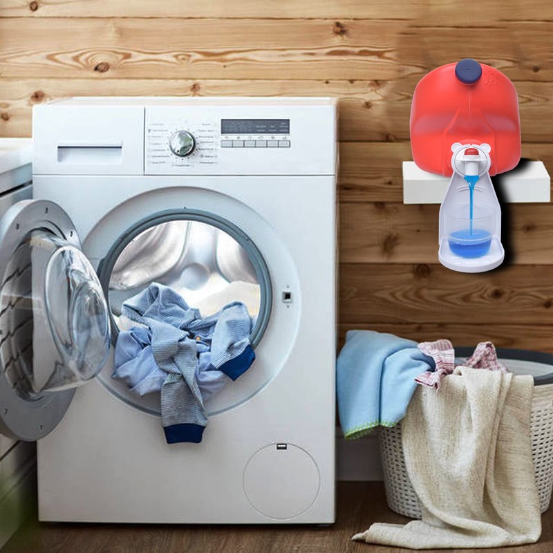 WitMonkey Laundry Detergent Cup Holder [2 Pack] Detergent Drip Catcher