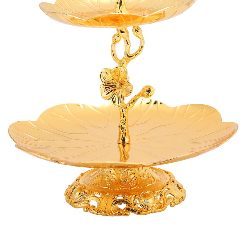 2 Layer Cupcake Stand European Style Gold Cupcake Stand Easy