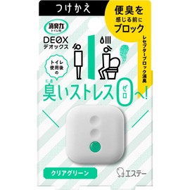 SHOSHU-RIKI DEOX Toilet Refill Clear Green