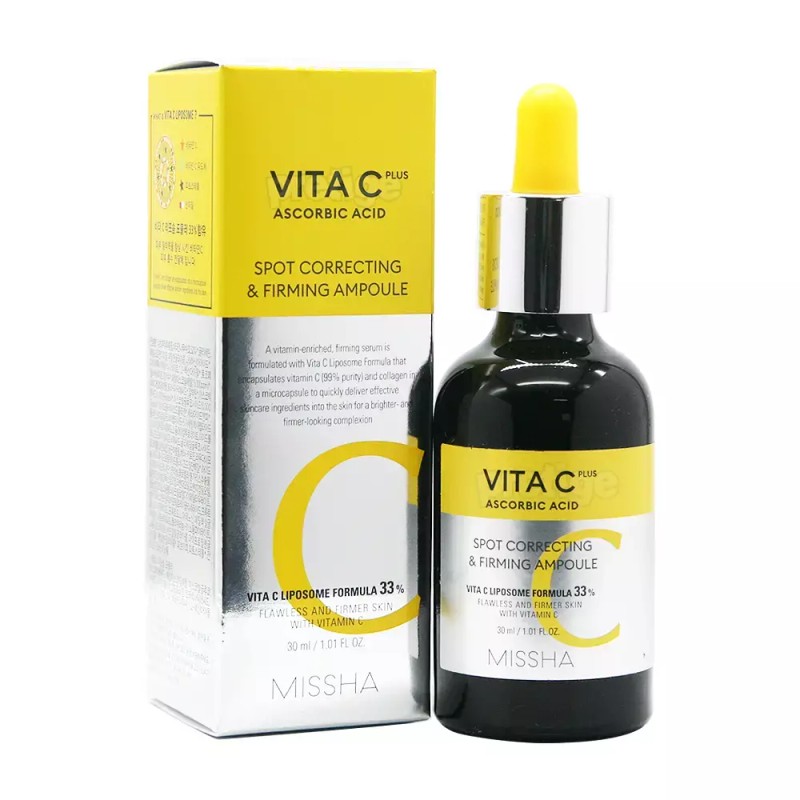 Misha 미샤 비타씨플러스 잡티씨 탄력 앰플 30ml Misha Vita C
