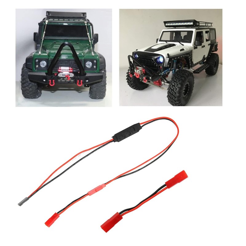 RC Car Winch Controller, Universal Winch Control Receiver Adapter Plug