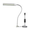 LED Magnetic Work Light, 15W high Brightness,Flexible Gooseneck lamp with