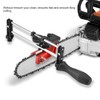 Manual Chain Sharpener Bar Mounted Chainsaw Filing Guide Tool Fast