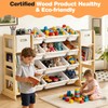 MICZG Extra Large Toy Storage Organizer for Kids - 3-in-1